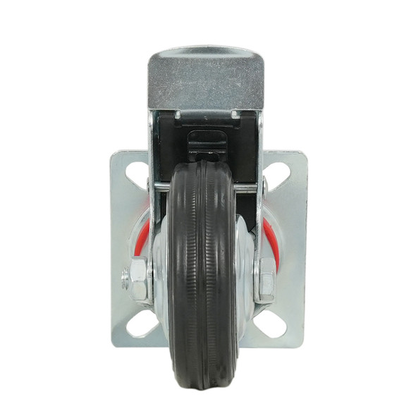Caster 3" Rubber with Brake, 110 lb Capacity