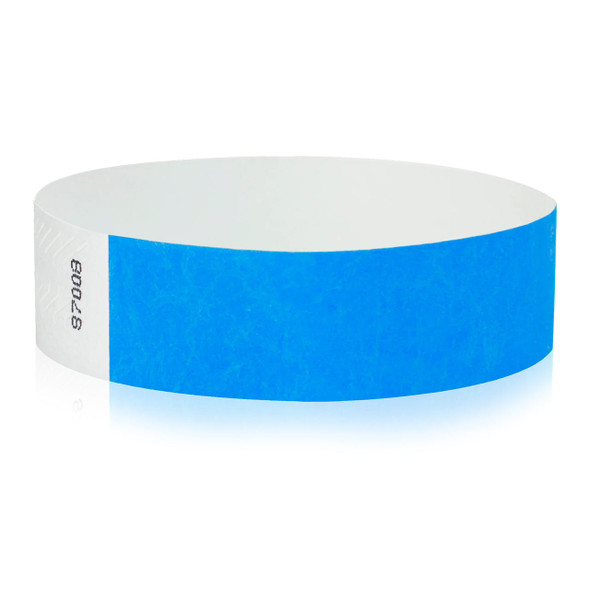 WristCo wristband neon blue
