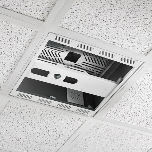 Chief CMS492CP2 Ceiling Storage with Power empty middle