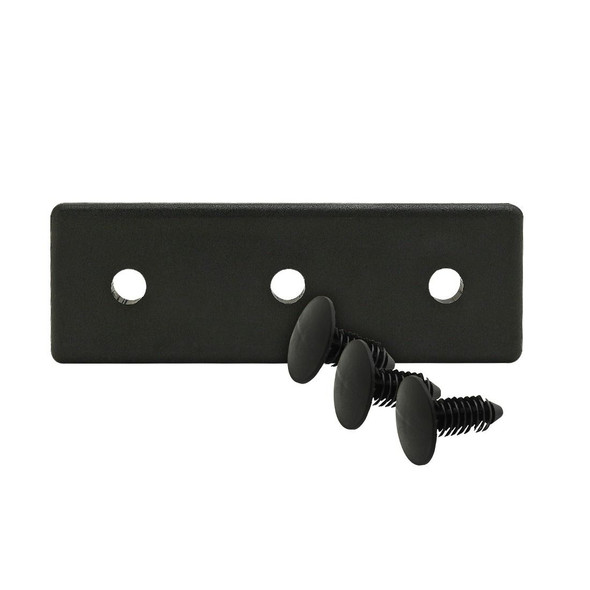 End Cap with Push-In Fastener
