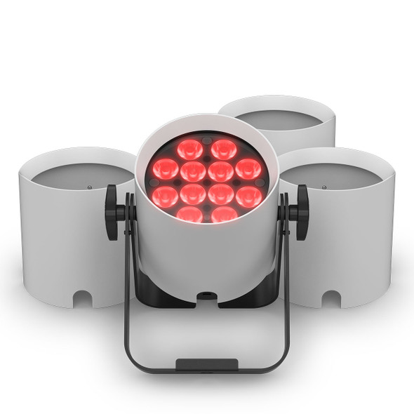 Chauvet DJ Freedom Par 12 Sleeve X4 example on fixtures