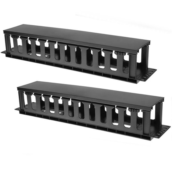 QWork 2U Cable Management - 2 pack