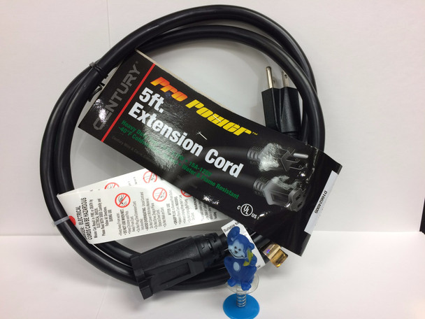 Century ProPower SJTW Extention Cord Black - 5 ft