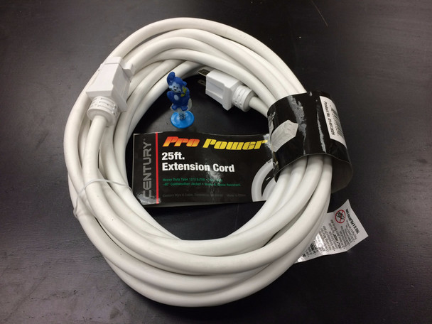 Century ProPower SJTW Extension Cable WHITE - 15 ft