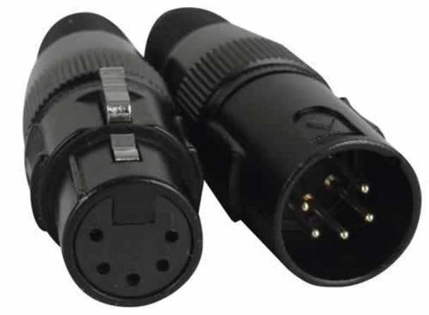 Accu-Cable 5-Pin XLR/DMX Connectors