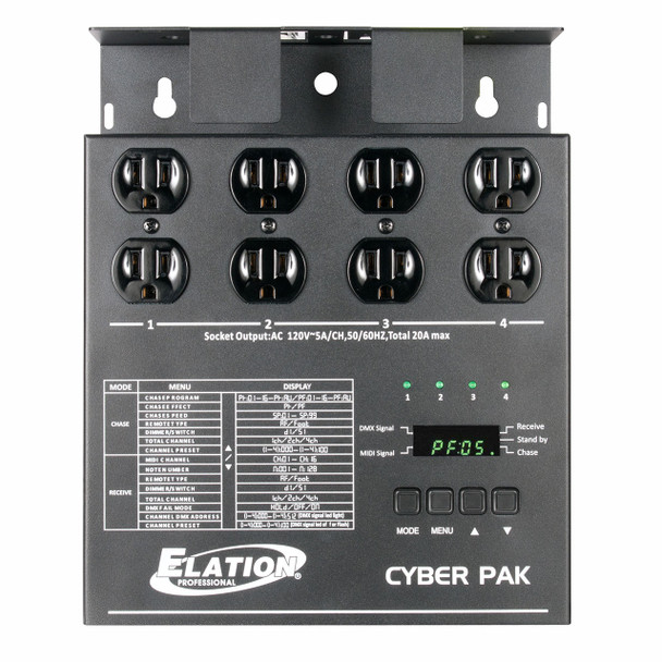 Elation Cyber Pak front