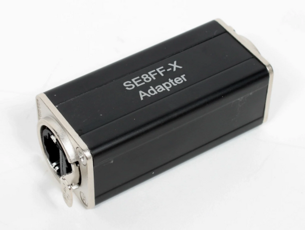 Seetronic SE8FF-X Ethernet Coupler, Black