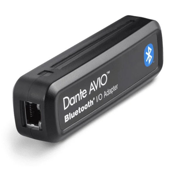Audinate Dante AVIO 2x1 Bluetooth I/O Adapter - Monkey Wrench