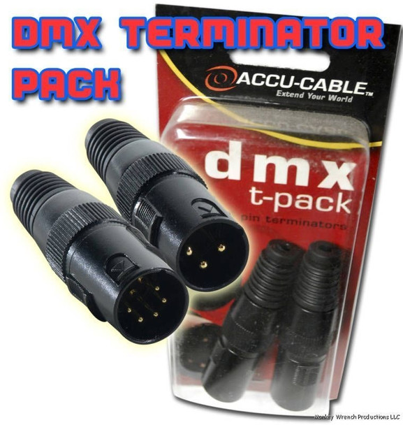 Accu-Cable DMX Terminators T package