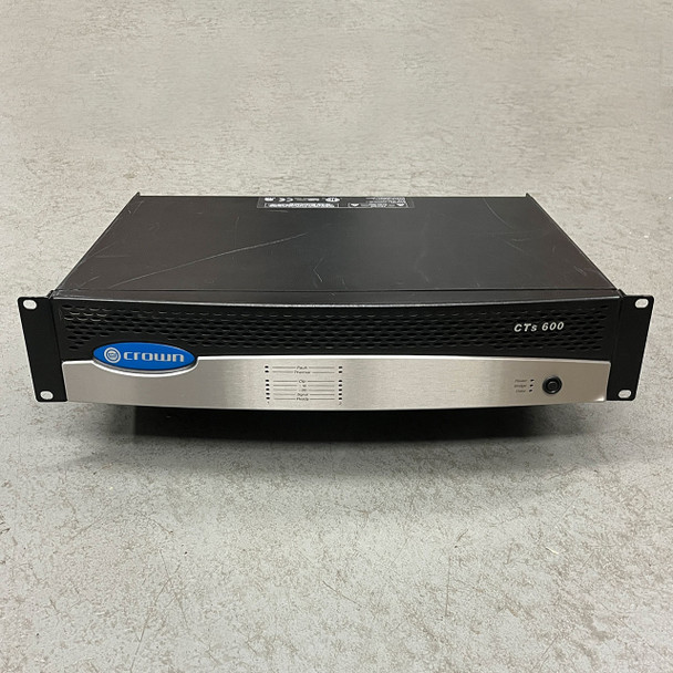 Crown Audio CTs 600 2-Channel 300W Power Amplifier, used - Monkey