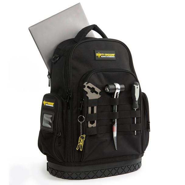 Technician's Backpack with tools and laptop