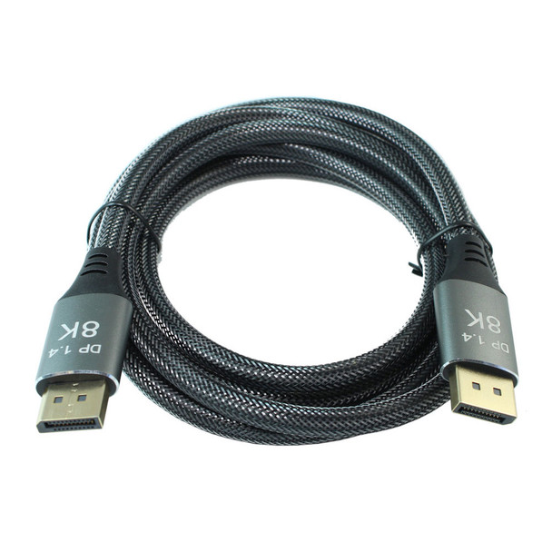 DisplayPort to DisplayPort Braided Cable