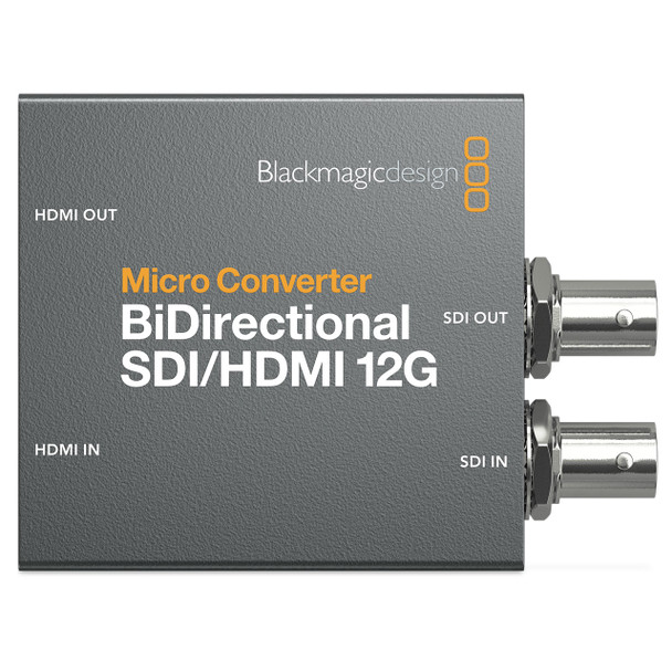 Blackmagic Design Micro Converter BiDirectional SDI/HDMI 12G with Power Supply top