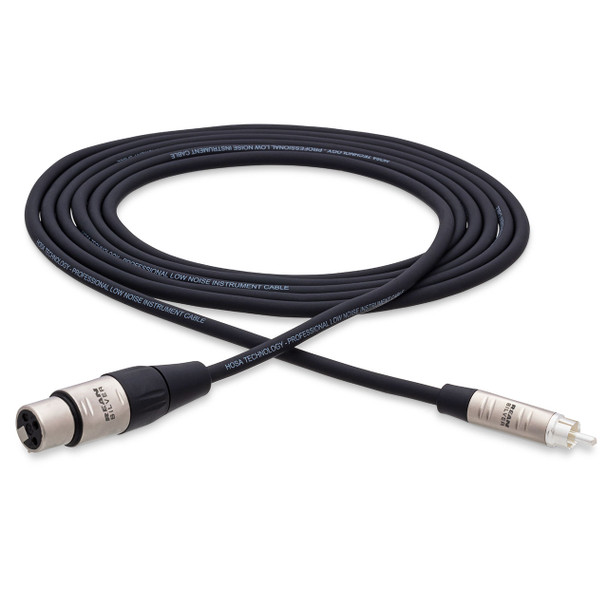 Hosa Unbalanced Interconnect XLR3F to RCA