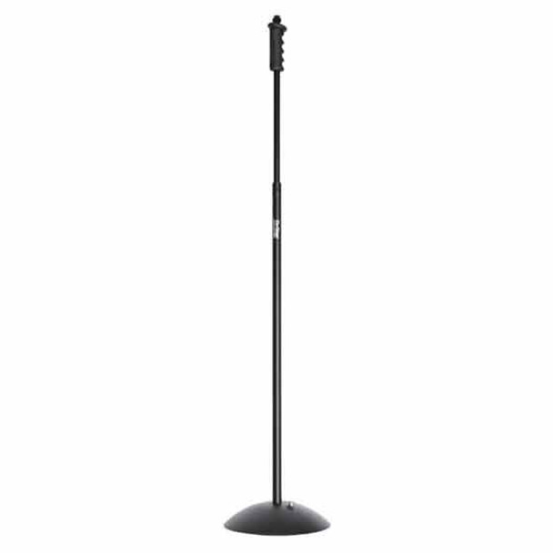 On-Stage Dome Base ProGrip Microphone Black Stand