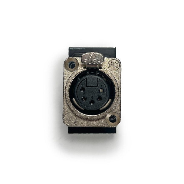 EZ Term 5-Pin Female XLR Connector front