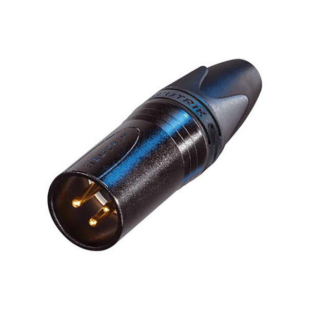 Neutrik NC3MXX-B 3-Pin XLR Male Connector