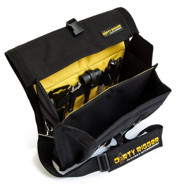 Dirty Rigger Gear Bag front open