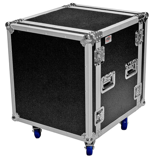 OSP Shock Mount Rack 12U Case closed