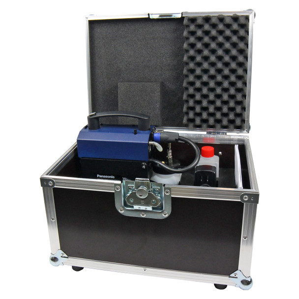 Look Solutions ATA Case for Power Tiny Fog Machine front open