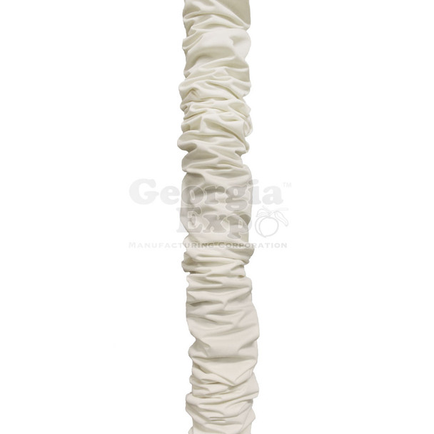 Fabric Pole Cover white
