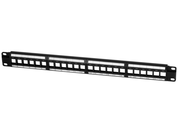 Keystone Patch Panel 24-port