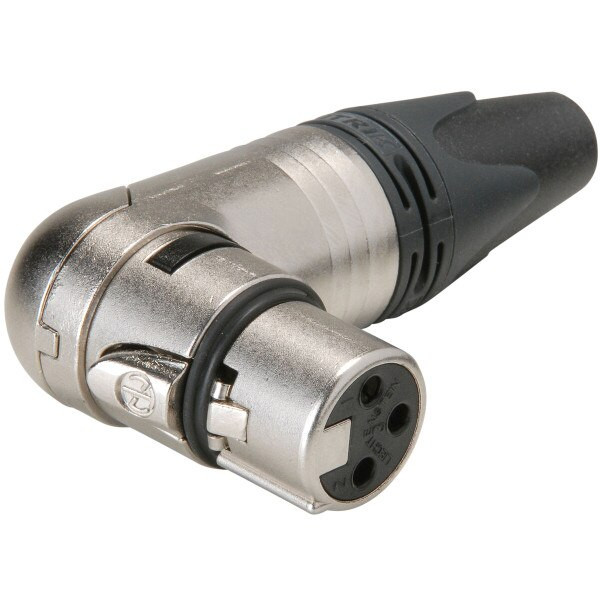 Neutrik NC3FRX 3-Pin XLR Right Angle Female