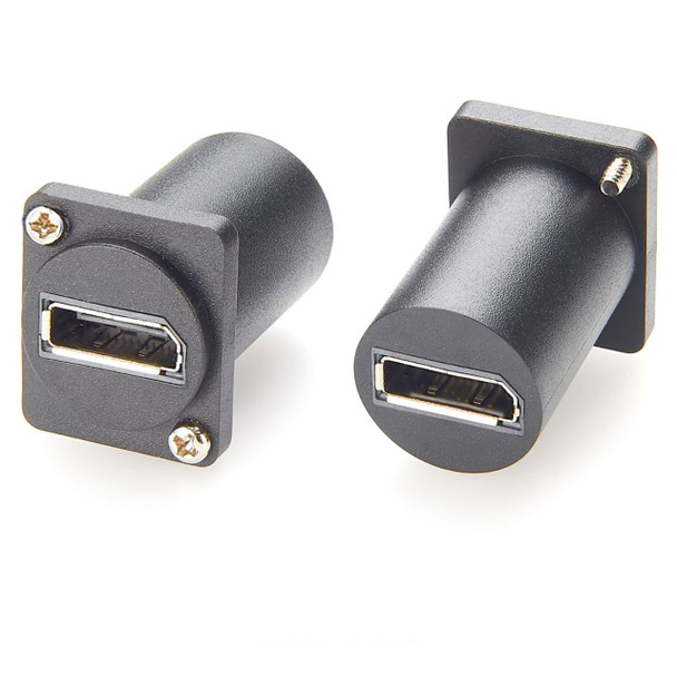 DisplayPort Female Panel Mount Feedthrough