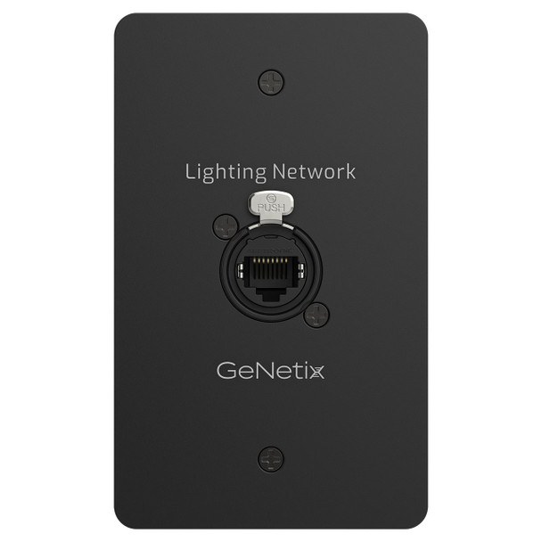 GeNetix Wall Mount 1-Port RJ45 Passthrough