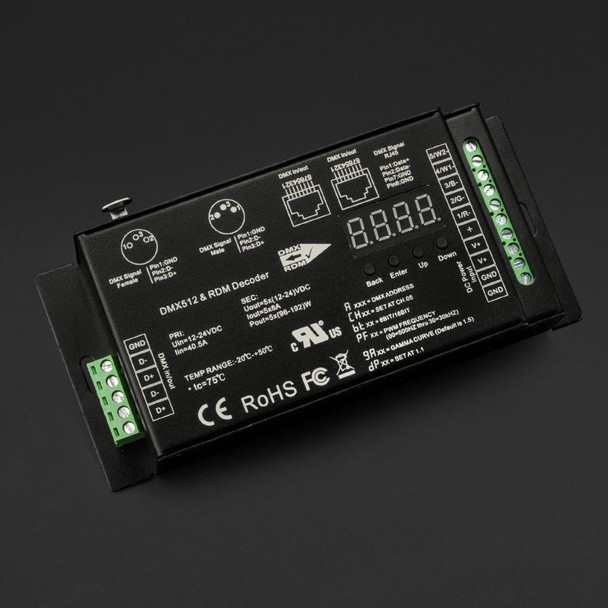 Solid Apollo ProAv 5 Channel DMX & RDM to RGBWA Decoder