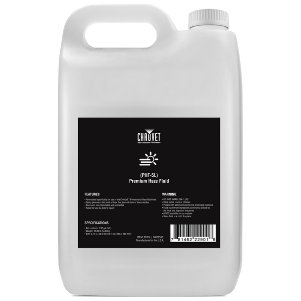 Chauvet Professional Premium Haze Fluid 5L