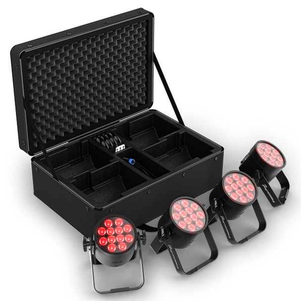 Chauvet DJ Freedom Par Q12 x4 with case right