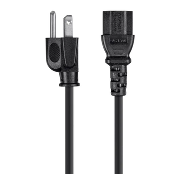 Kentek Yellow 6 Feet Ft 12AWG Color Power Cable IEC60320 C19 To Iec60320 C20 20a 250v Jumper Cord