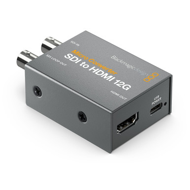 Blackmagic Design Micro Converter SDI to HDMI 12G with Power