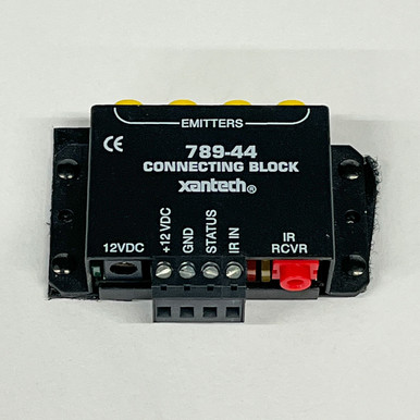 Xantech 789-44 Connecting Block w/ Power Supply + 1 Emitter