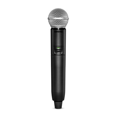 Shure GLXD2+/SM58 Digital Wireless Dual Band Handheld Transmitter