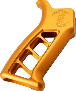 Orange AR-15 Enforcer Skeletonized Colored Pistol Grip Orange AR-15 Enforcer Skeletonized Colored Pistol Grip