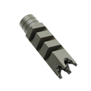 AR-15 OD Green Cerakote Shark Muzzle Brake 12x28 Pitch Thread AR-15 OD Green Cerakote Shark Muzzle Brake 12x28 Pitch Thread