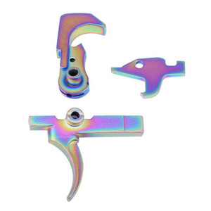AR-15 Rainbow PVD Coated Chameleon Fire Control Group AR-15 Rainbow PVD Coated Chameleon Fire Control Group