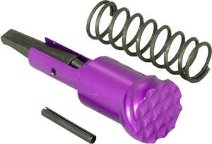 Timber Creek AR Purple Anodized Forward Assist Assembly
