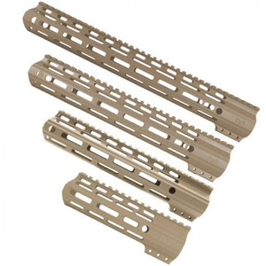 AR-15 Flat Dark Earth M-LOK Super Slim Free Float Handguard AR-15 Flat Dark Earth M-LOK Super Slim Free Float Handguard