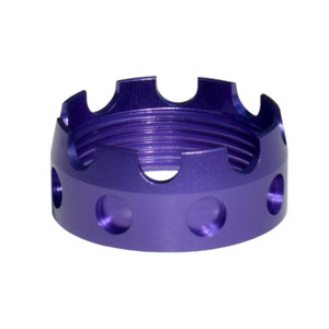Presma Aluminum Enhanced Purple Castle Nut Presma Aluminum Enhanced Purple Castle Nut