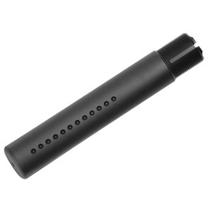 AR-15 Custom Made Black Holy Fluted Pistol Buffer Tube AR-15 Custom Made Black Holy Fluted Pistol Buffer Tube