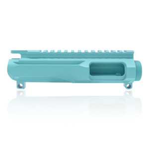 AR9 Robins Egg Blue Slick Side Billet Upper Receiver AR9 Robins Egg Blue Slick Side Billet Upper Receiver