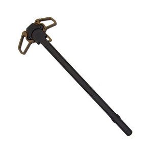 Ar10 burnt bronze cerakote charging handle.