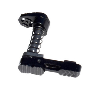 AR-15 Black Ambidextrous Extended Modular Magazine Release AR-15 Black Ambidextrous Extended Modular Magazine Release