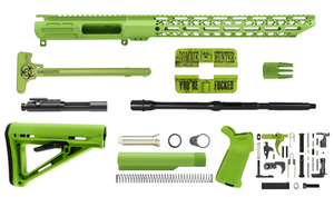 AR-15 Enhanced Zombie Green 15 Magpul Build Kit AR-15 Enhanced Zombie Green 15 Magpul Build Kit