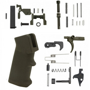 AR-15 Olive Drab Green ODG Cerakote Enhanced Lower Parts Kit AR-15 Olive Drab Green ODG Cerakote Enhanced Lower Parts Kit