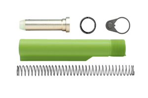 Zombie Green Mil-Spec Carbine Buffer Tube Kit Zombie Green Mil-Spec Carbine Buffer Tube Kit
