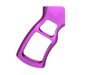Presma Purple Skeletonized Ergonomic Rear Pistol Style Grip Presma Purple Skeletonized Ergonomic Rear Pistol Style Grip